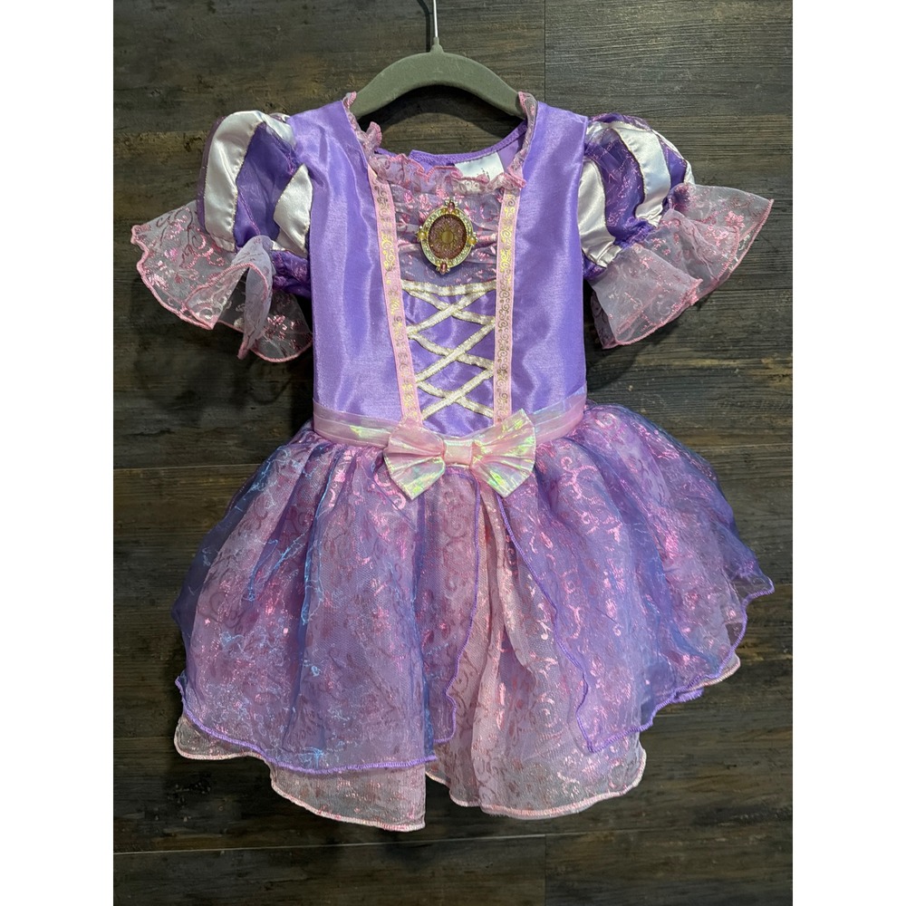 Disney Baby Rapunzel Tangled Costume Dress Purple Tulle Sun Cameo 18-24M